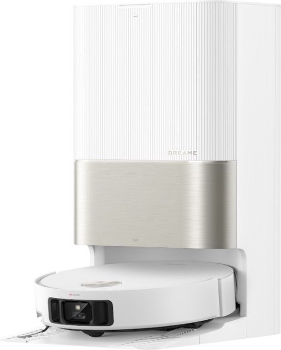 Dreame X50 Ultra Complete - Robotstofzuiger met dweilfunctie - Geschikt voor huisdierharen - Complete Accessoires kit - Eenvoudig schoonmaken van laag meubilair - Wit