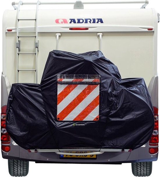 EAGLE II fietsdragerhoes van DS COVERS - Outdoor - Waterdicht - UV bescherming - 420D Oxford - Incl. Opbergzak - geschikt voor 2 fietsen - beschermt de fiets(en) achterop de caravan en camper van Eagle — afbeelding 5