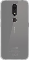 Azuri Nokia 4.2 hoesje - Backcover - Transparant