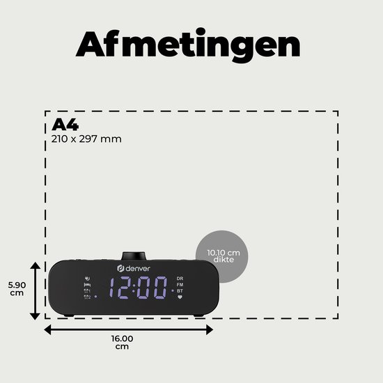 Assepoester Nachtlampje Wekker Met Geluiden En Melodieën - LCD Verlicht Scherm Snooze Functie Roze