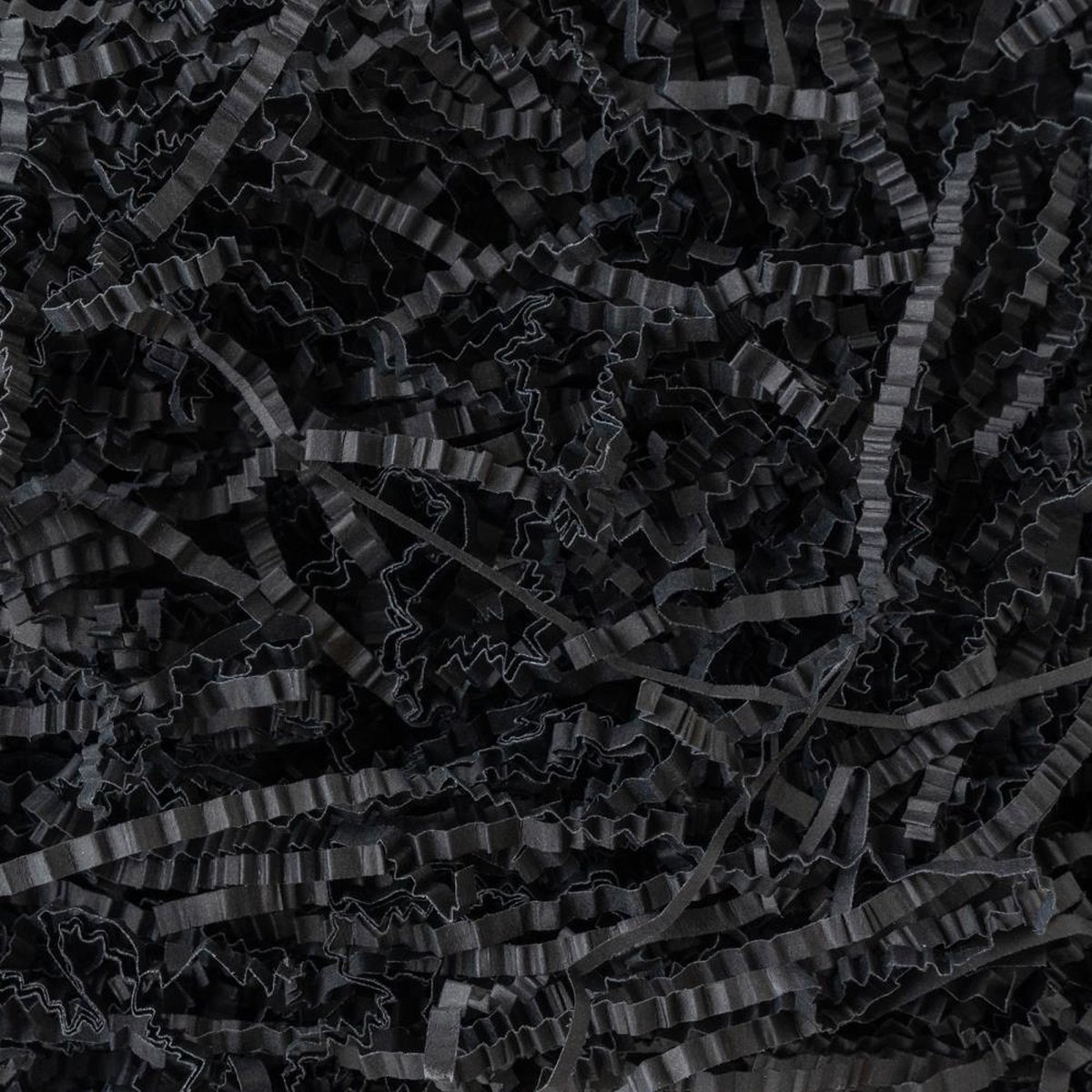 American Krafts - versnipperd papier zwart voor gebruik handgeschept papier - 34030780
