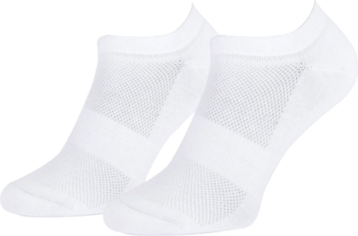 Trendy Socks| 4 Paar| Wit| Cadeau| Sportsokken Heren|Premium Sokken| Handdoekbasis| Antislip| Katoen| Heren Sokken| Maat 43-46