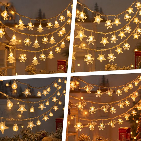 Kerstboom Verlichting Binnen,LED 8-Standen USB