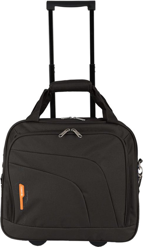 Gabol Laptoptrolley / Businesstrolley - 15 inch - Vegan - Week - Zwart