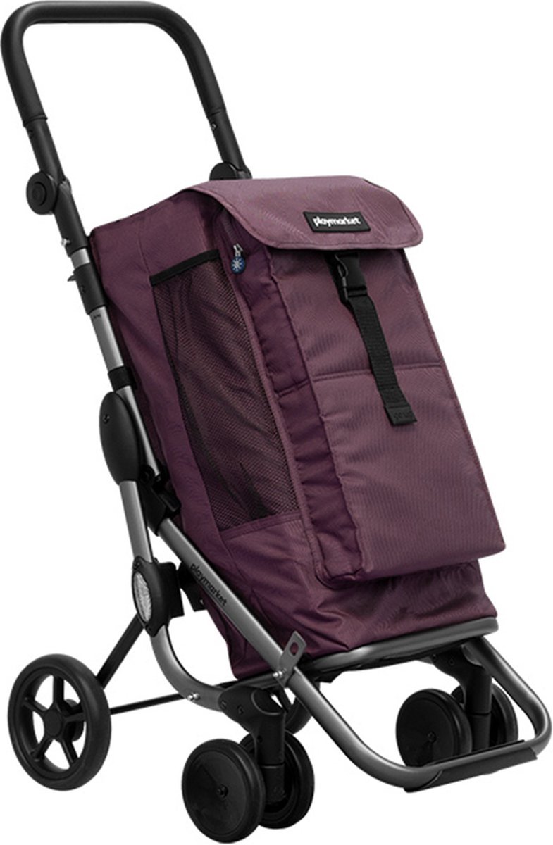 Playmarket Boodschappentrolley Go Up Premium - Purple