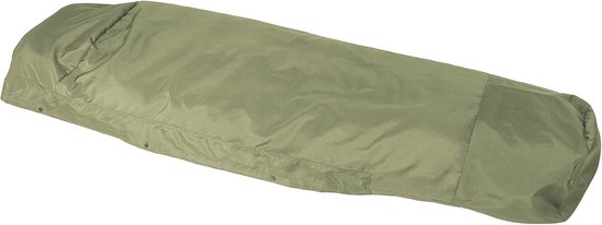 Système de sac de couchage modulaire MFH GI Housse de sac de couchage stratifiée à 3 couches, respirante, hydrofuge, vert olive