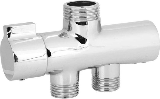 Lectorias Douche-omvormer, G1/2 inch doucheventiel met 3 rubberen