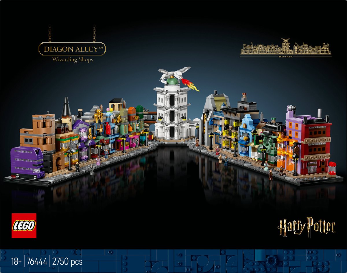LEGO Harry Potter™ De Wegisweg™ tovenaarswinkels tovenaarsset - 76444 — afbeelding 16