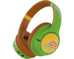 PowerLocus Bobo - Draadloze Koptelefoon voor Kinderen - Bluetooth koptelefoon - 74/85/94dB Volumebegrenzing - Led Verlichting - Audio Sharing Functie - Turtle