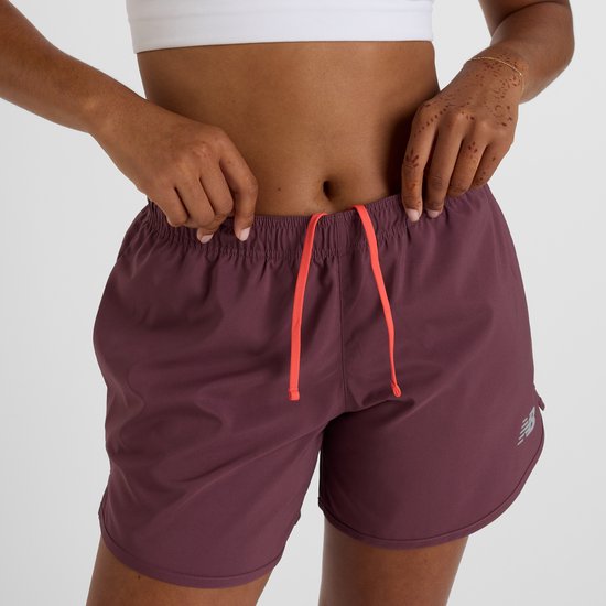 New Balance Sport Essentials 2-in-1 Short 3" Dames Sportbroek - FADED PLUM