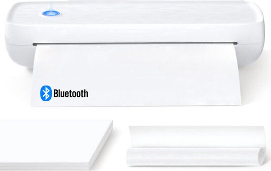 Twenty4seven® Bluetooth Draadloze Printer - Draagbare Printer A4 - Portable Thermal WiFi Printer - Mini Thermische Printer - Te Gebruiken met Smartphone