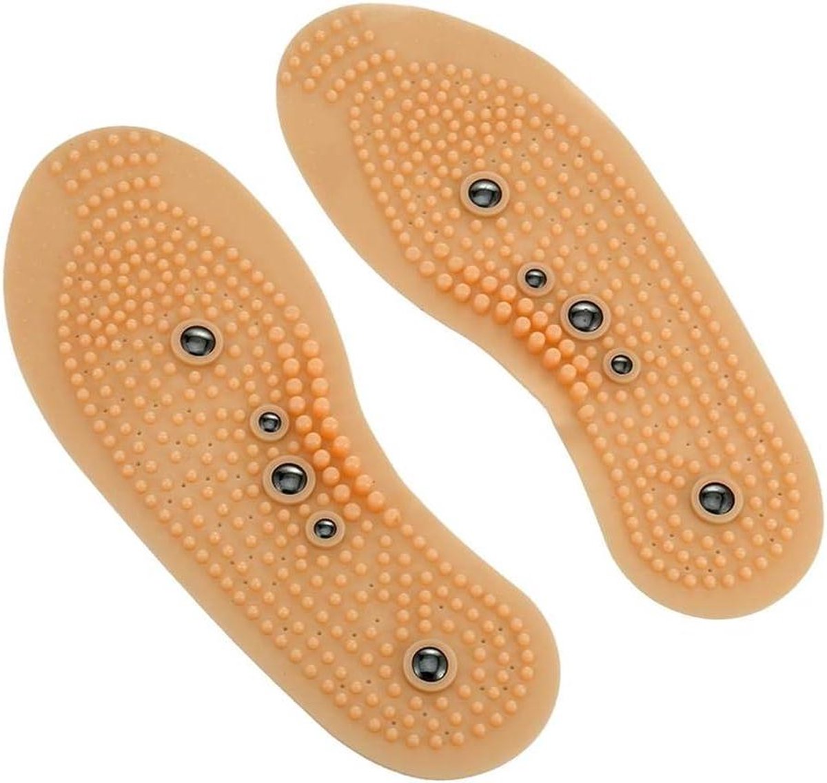 Goedkoopste Magnetische inlegzolen voor voettherapie - Vermoeidheid verlichten - Acupressuur - Gezondheidszorg - Voetmassage - Verstelbare maat - Mannen Vrouwen - 35-40 .