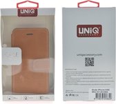 UNIQ Accessory Bruin hoesje iPhone 6-6S - Book Case - Kunstleer
