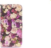 Print hoesje iPhone X-Xs -Book Case- Pasjeshouder - Magneetsluiting