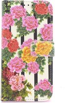 Print hoesje voor iPhone X-Xs - Book Case - Pasjeshouder - Magneetsluiting