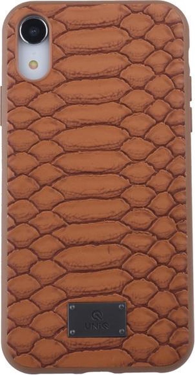Backcover hoesje voor Apple iPhone XR - Bruin