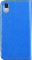 Blauw hoesje iPhone XR - Book Case - Pasjeshouder - Magneetsluiting