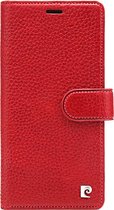 iPhone Xs Max hoesje - Pierre Cardin - Rood - Leer