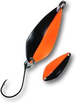 Trout Spoon Stripe - 2,7g - Oranje/Zwart - 10 Stuks
