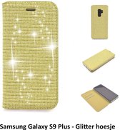 Goud hoesje voor de Samsung Galaxy S9 Plus Book Case - Pasjeshouder - Magneetsluiting (G965)