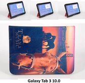 Samsung Galaxy Tab 3 10.1 Smart Tablethoes Print voor bescherming van tablet (P5210)- 8719273119631