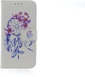Print hoesje voor de Samsung Galaxy S7 Book Case- Pasjeshouder - Magneetsluiting (G930F)