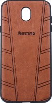 Backcover hoesje voor Samsung Galaxy J7 (2017) - Bruin (J730F)- 8719273279922
