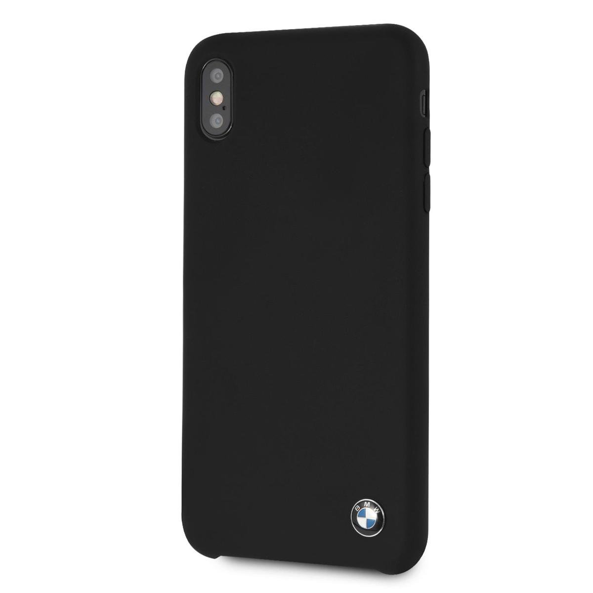 Zwart hoesje BMW - Backcover - iPhone XS Max - Silicone - Hard Case
