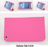 Samsung Galaxy Tab 3 8.0 Smart Tablethoes Roze voor bescherming van tablet (T315)- 8719273108413