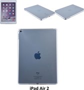 Apple iPad Air 2 Transparant Achterkant - Back Cover Tablethoes- 8719273292945