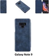 UNIQ Accessory Blauw hoesje Galaxy Note 9 - Luxe Book Case (N960F)