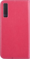 Felroze hoesje Samsung Galaxy A7 (2018) - Book Case - Pasjeshouder - Magneetsluiting (A750)
