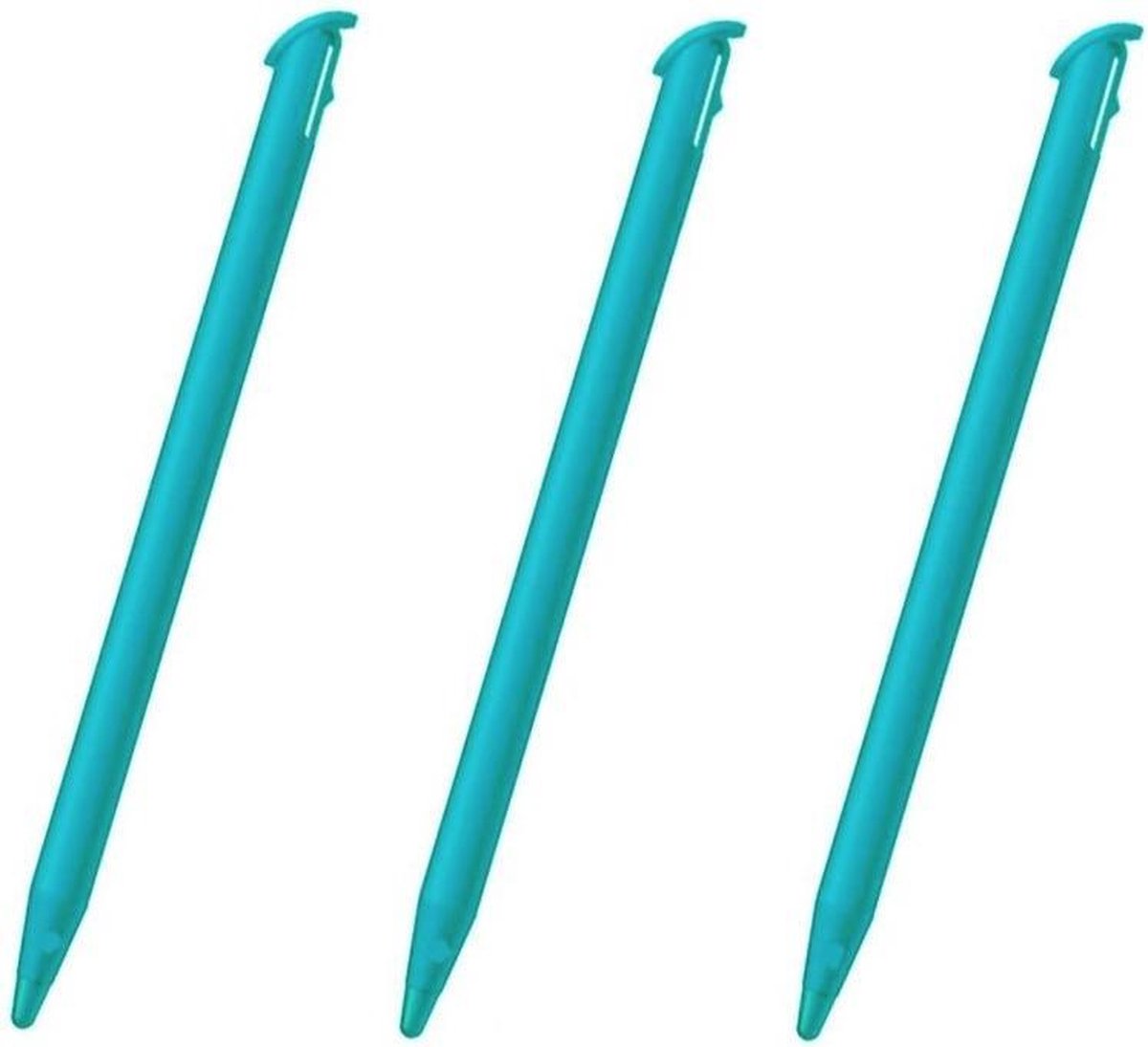 3x Stylus Pen - Turquoise- geschikt voor Nintendo 2DS XL - The Powerstore Brand