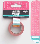 Chapter and verse - Washi tape 25 mm  Illustrated Faith - Basics collection