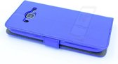 Blauw hoesje Samsung Galaxy J2 (2016) Book Case - Pasjeshouder - Magneetsluiting (J200F)