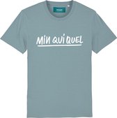 MINQUIQUEL VINTAGE BLUE T-SHIRT