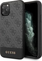 Grijs hoesje van Guess - Backcover - iPhone 11 Pro Max - Classic Collection