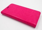 Roze hoesje voor Samsung Galaxy J5 (2015) Book Case - Pasjeshouder - Magneetsluiting (J500F)