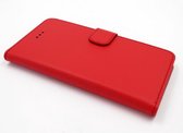 Rood hoesje voor de iPhone 7-8 - Book Case - Pasjeshouder - Magneetsluiting