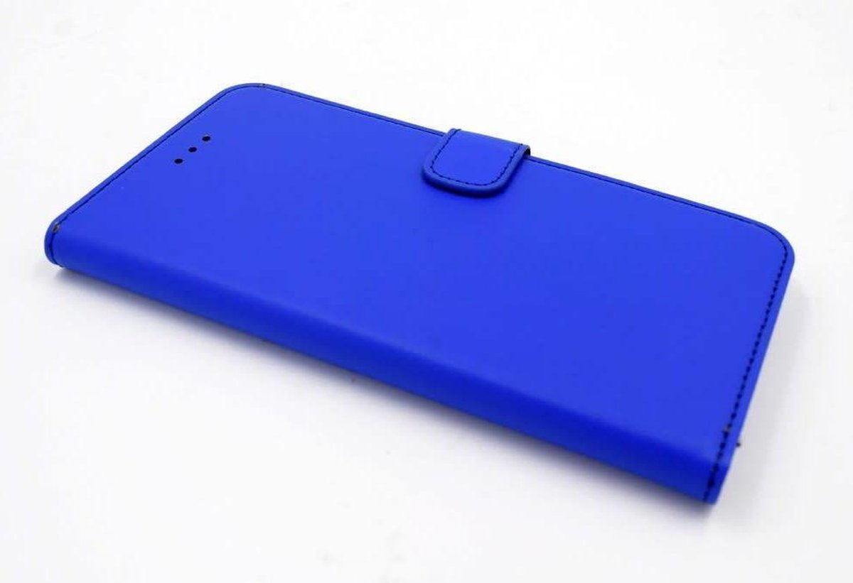 Blauw hoesje voor iPhone 7-8 Plus - Book Case - Pasjeshouder - Magneetsluiting