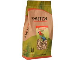 Mijten Papegaaienvoer Complete - Vogelvoer Papegaaien Grote Parkieten - Zadenmix met Noten - Premium - 3kg