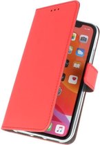 Wallet Case voor iPhone 11 Pro Max - Rood