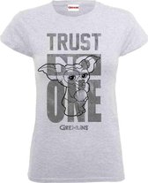 Gremlins Dames Tshirt -M- Trust No One Grijs