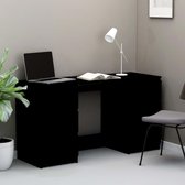 Computer bureau (Incl LW Led Klok) - Computerbureau - Werktafel - Schrijftafel - Tekentafel