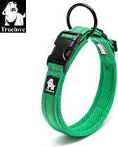 Truelove halsband  - Halsband - Honden halsband - Halsband voor honden - Groen XS