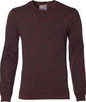 No Excess Pullover - Modern Fit - Bordo - XL
