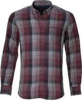 Lerros Overhemd - Modern Fit - Rood - 5XL Grote Maten