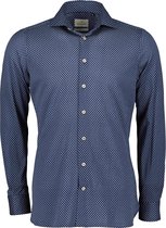 Hensen Overhemd - Slim Fit - Blauw - L