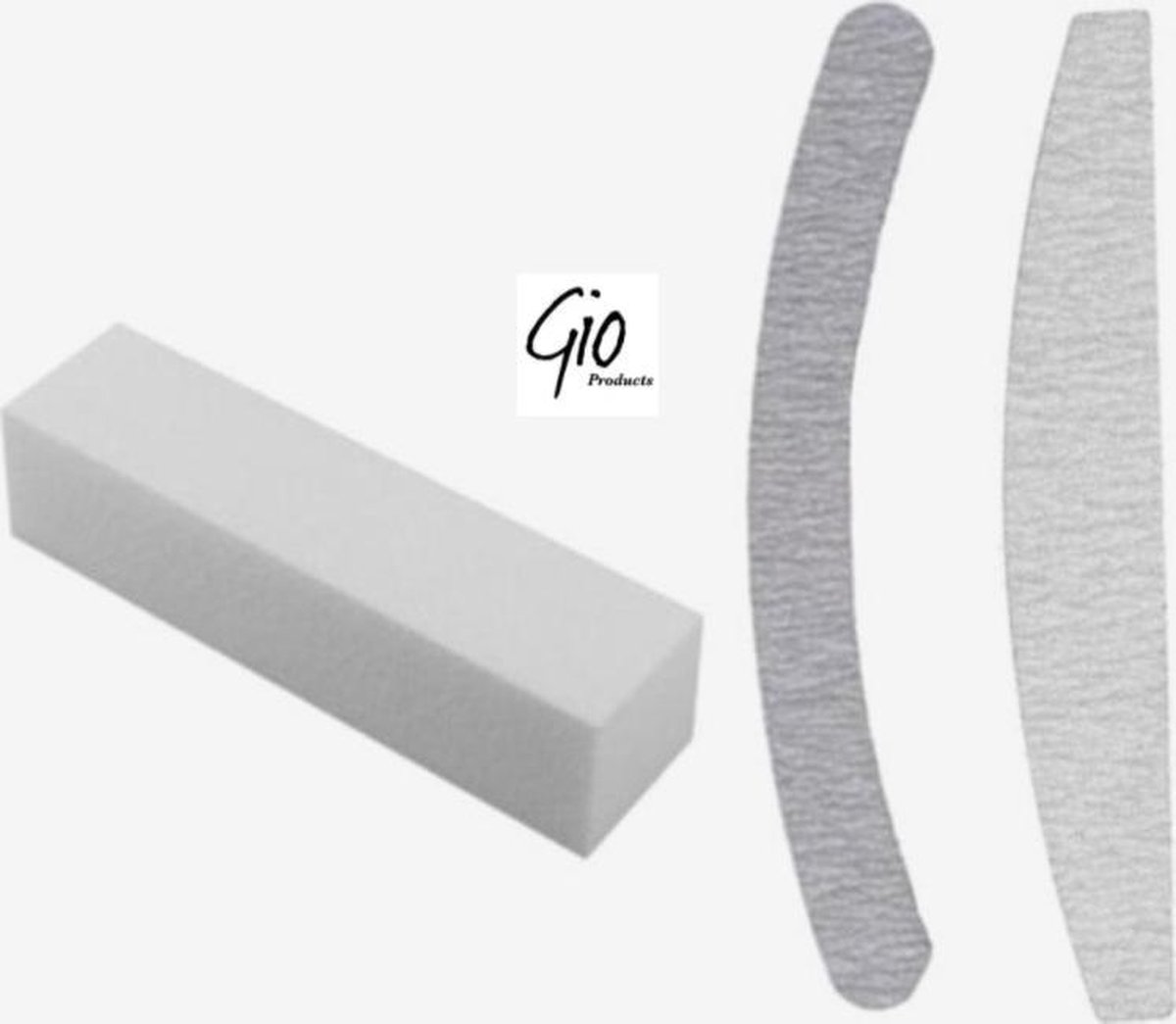 Goedkoopste Nagel Vijlen Set Kunstnagels Moon - Witte Blokvijl 100 / 100 Zebra vijl Banaan 100 / 180 Zebra vijl Moon Vijl 100 / 180 - High Quality - Professionele markt