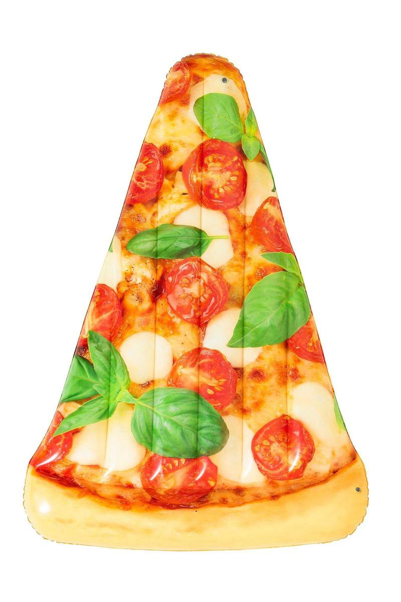 Bestway luchtbed pizza - model 44038 - koppelbaar - met drankjeshouder - Summer Flavors Collection - Bestway
